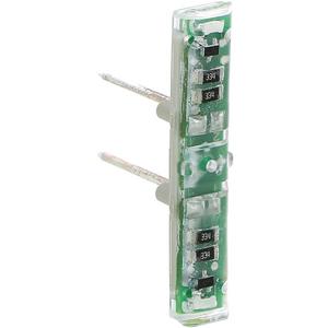 Lampenfassungsblock für Befehls- und Meldegeräte - Mosaic EASYLED LED-Aggregat für beleuchtete Funktion 230V 0,17mA LED Weiß - 067686L