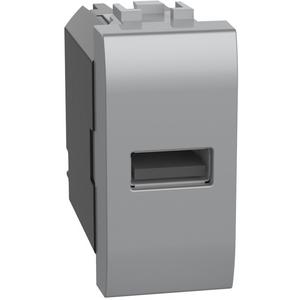 USB-Spannungsversorgung - LivingLight USB-Ladesteckdose 1-modulige Ausführung mit 1x USB-A - NT4191A