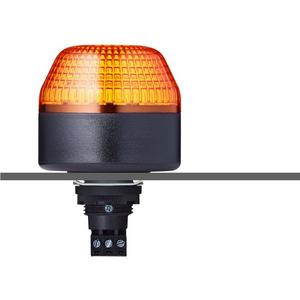 Blitzleuchte - ICL M22 Einbau LED Multiblitzleuchte 24 V AC/DC orange schwarz (RAL 9005) - 802521405