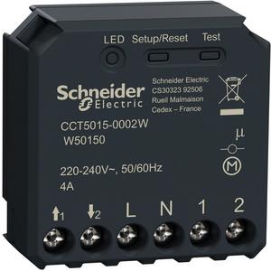 Bussystem-Jalousieaktor - Wiser Jalousieaktor 1-fach Unterputz - CCT5015-0002W