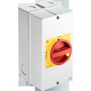 Lasttrennschalter - Not-Aus-Schaltalter 3pol+1NO/1NC AP-Gehäuse IP66 - 70024498