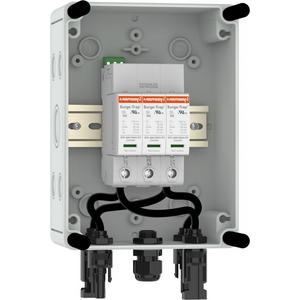 Photovoltaik-DC-Stringbox - GAK Photovoltaik-Stringbox 1 MPP/1 String 1000VDC Typ 1+2 mit MC4-Stecker - 83070102