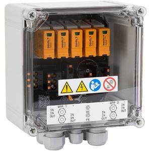 Photovoltaik-DC-Stringbox - Photovoltaik Generatoranschlusskasten 1000V 2 MPPT Überspannungsschutz II - 2866330000