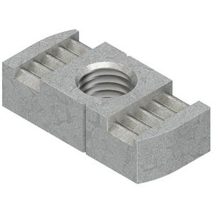 Gleitmutter - Gleitmutter Gewinde M10 für Schlitzweiten 18mm, 22mm, 26mm Stahl feuerverzinkt - 947423