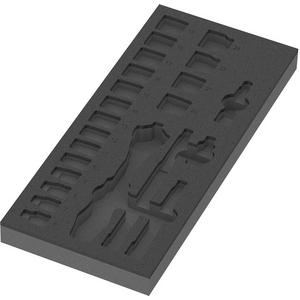 Zubehör für Handwerkzeuge - 9821 Schaumstoffeinlage 8000 B Zyklop Knarre 3/8" Set 1 ohne Werkzeug - 05137321001