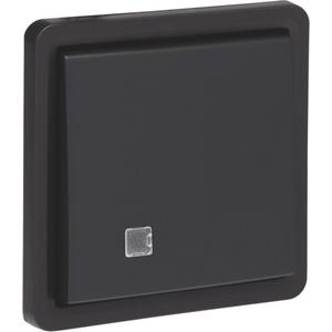 Installationsschalter - Spritzwassergeschützter Wechselkontrollschalter 10 AX/250Vac mit transp. Fenster - 761-37605