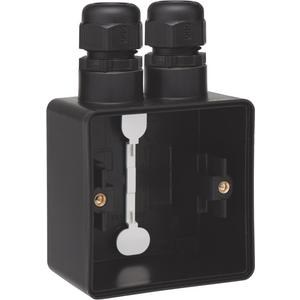 Aufputzgehäuse - Spritzwassergeschützte Aufputzdose mit einer zweifacher Kabeleinführung - 761-84152