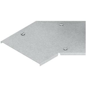 Deckel Bogen für Kabeltragsystem - Deckel für Bogen 45° für KR Breite 104 mm mit Drehriegel Stahl bandverzinkt - 275106
