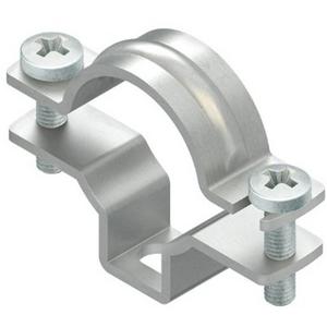 Befestigungsschelle - Rohr- und Kabelabstandschelle Kabel-Ø 29-38 mm Befestigungslangloch Aluminium - 846641