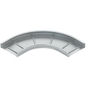 Bogen für Kabelrinne - Bogen 90° für WRL 105x400 mm rund gesickt ungelocht Stahl bandverzinkt - 949304