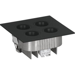 Downlights und Einbaustrahler - LED-Einbauleuchte MIZATA schwarz 3000K LED 13,3W - 68186