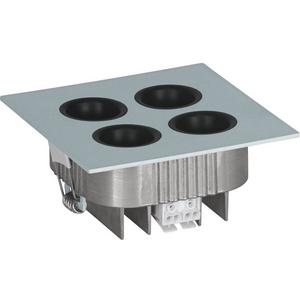 Downlights und Einbaustrahler - LED-Einbauleuchte MIZATA silber 3000K LED 13,3W - 68188