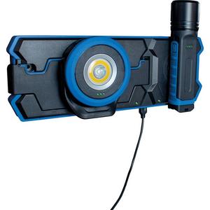 Baustrahler - Set INDU 3 Akku-LEDs mit Induktionsladestation - 42832