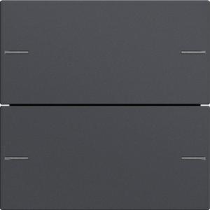Tastwippe KNX - Wippenset 2-fach für Tastsensor 4 System 55 Anthrazit - 575228
