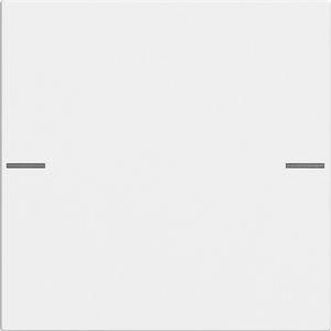 Tastwippe KNX - Wippenset 1-fach für Tastsensor 4 System 55 Reinweiß seidenmatt - 575127