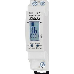 Elektronischer Elektrizitätszähler - Wechselstromzähler mit Reset WZR12-32A - 28032410