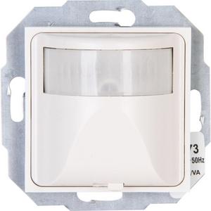 Bewegungsmelder komplett - INFRAcontrol T 180° UP IP20, Infrarot-Bewegungsschalter Unterputz mit Umschalter - 805829006