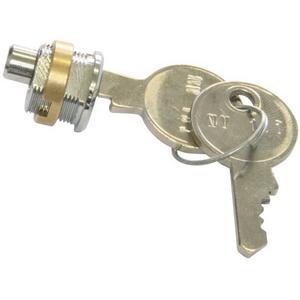Zubehör für CEE-Steckvorrichtungen - Schloss (Zylinder) + 2x Schlüssel für Designsteckdose - 901026