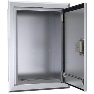 Zubehör für CEE-Steckvorrichtungen - Unterputz-Kasten Edelstahl - AM 18427