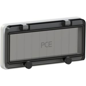 Fenster (Schaltschrank) - Klappfenster 10TE IP66/IP67 (hellgrau) - 900610