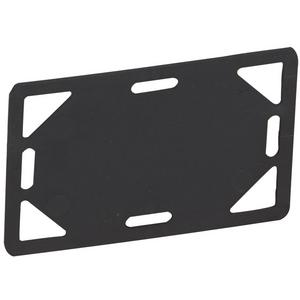 Kabelmarkierungssystem - Bezeichnungsschild, 50 x 32 mm, für Kabelbinder Breite 6 mm, Beschriftbar - 031981
