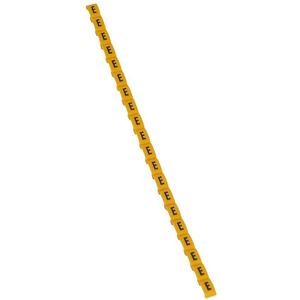 Kabelmarkierungssystem - Kennzeichnungssystem Duplix Etiketten "E" - 038414