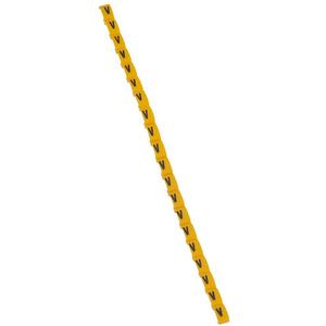 Kabelmarkierungssystem - Kennzeichnungssystem Duplix Etiketten "V" - 038431