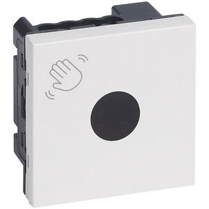 Elektronischer Schalter - Berührungsloser Mosaikschalter 2-modulig weiß - 076666L