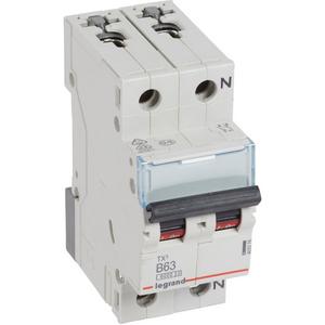 Leitungsschutzschalter - LS-Schalter TX3 B-Charakteristik 63A 1P+N 6kA 230VAC 2TE - 403378