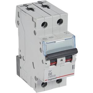 Leitungsschutzschalter - LS-Schalter TX3 B-Charakteristik 6A 2P 6kA 400VAC 2TE - 403383