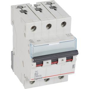 Leitungsschutzschalter - LS-Schalter TX3 B-Charakteristik 2A 3P 6kA 400VAC 3TE - 403395