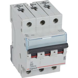 Leitungsschutzschalter - LS-Schalter TX3 B-Charakteristik 8A 3P 6kA 400VAC 3TE - 403399