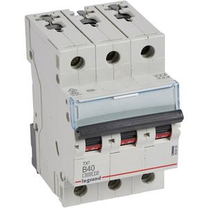 Leitungsschutzschalter - LS-Schalter TX3 B-Charakteristik 40A 3P 6kA 400VAC 3TE - 403406