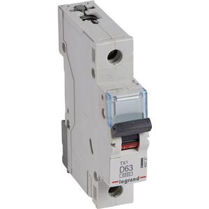 Leitungsschutzschalter - LS-Schalter TX3 D-Charakteristik 63A 1P 6kA 230/400VAC 1TE - 403727