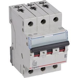 Leitungsschutzschalter - LS-Schalter TX3 D-Charakteristik 32A 3P 6kA 400VAC 3TE - 403758