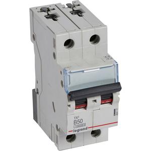 Leitungsschutzschalter - LS-Schalter TX3 B-Charakteristik 50A 2P 10kA 400VAC 2TE - 404117