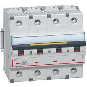 Leitungsschutzschalter - LS-Schalter DX3 C-Charakteristik 125A 4P 10kA 400VAC 6TE - 409364