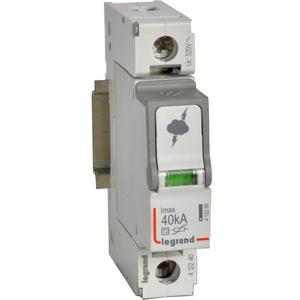 Überspannungsableiter für Energietechnik/Stromversorgung - Überspannungsableiter Typ 2, 1P, 230/400 VAC, Imax 40 kA, (Uc)320 VAC - 412240