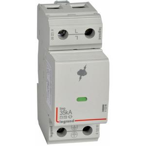 Überspannungsableiter für Energietechnik/Stromversorgung - Kombiableiter Typ 1+2, 1polig,FM, IT-Systeme, 230/400 VAC, Iimp 35 kA,(Uc)440VAC - 412280