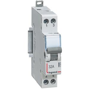 Schalter Reiheneinbau - Wechselschalter CX3 1 Schließer + 1 Öffner 32A, Gebrauchskat. AC-22A, 1TE - 412904