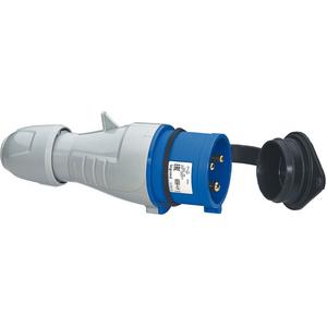 CEE-Stecker - CEE-Steckdose 3P 32A 230V Blau IP44 - 555234