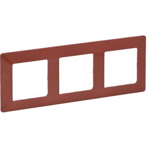 Abdeckrahmen - Valena Life 3-Fach Rahmen TerrACotta - 754073