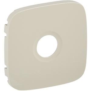 Kommunikationstechnik - TV-Abdeckung für das Schalterprogramm VALENA ALLURE, Farbe: Mandelweiß - 754766