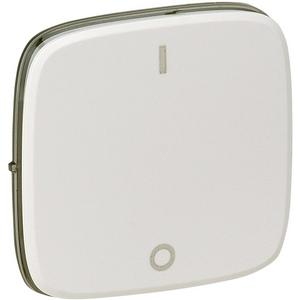 Abdeckung für Schalter, Taster, Dimmer, Jalousie - Valena Allure Wippe aus Thermoplast für Ausschalter 2-polig. Farbe: Perlmutt - 755129