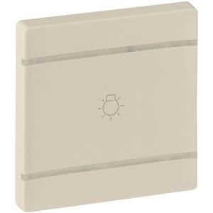 Tastwippe KNX - Valena Life Wippe MyHome 2-m LICHT mandelweiss - 755231