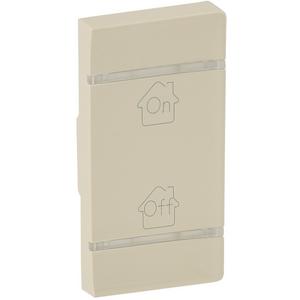 Tastwippe KNX - Valena Life Wippe 1-m RE GEN-ON-OFF mandelweiss - 755556