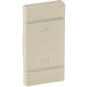 Tastwippe KNX - Valena Life Wippe 1-m RE "ON-OFF" mandelweiss - 755576