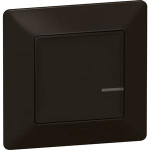 Funksender - Valena Life with Netatmo Wandsender 1-Fach, Farbe: Schwarz - 756385