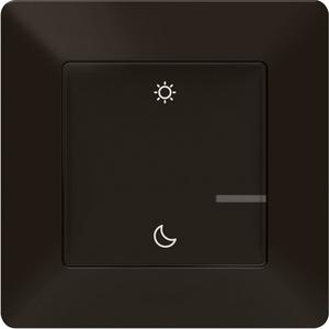 Funksender - Valena Life with Netatmo Szenentaster 2-Fach, Farbe: Schwarz - 756389