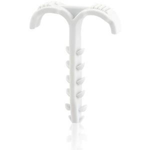 Sammelhalterung - Doppelsteckdübel, Spannbereich 4-12 mm für Kabel grau - A01008